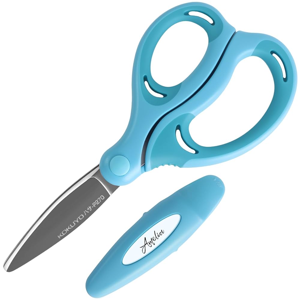 Kurao☆ Amazon.com: Kokuyo Kids Safety Scissor Ergonomic Child-Safe