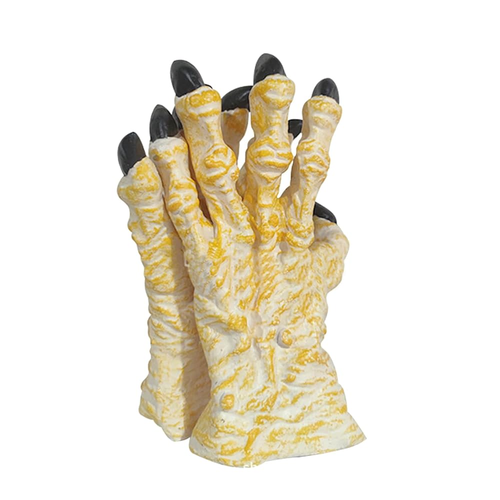 Odowalker Halloween Werewolf Latex Wolf Claws Gloves Props Costume