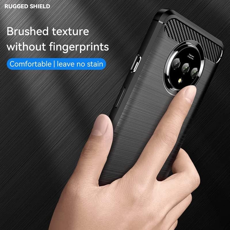 Image of Hybrid Carbon Fiber Back Case for OnePlus 7T (Black)