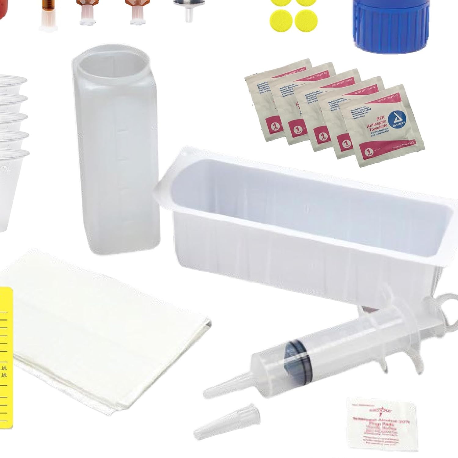 Anatomy Lab Enteral Simulation Training Kit, 60 Piece Kit Practice to Perfect Simulated Enteral Procedures