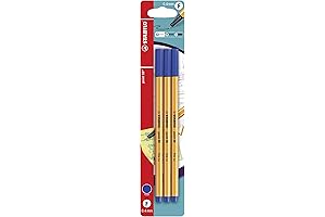 Stabilo POINT 88 Fineliner Pens - 0.4 mm Nib - Smooth and...