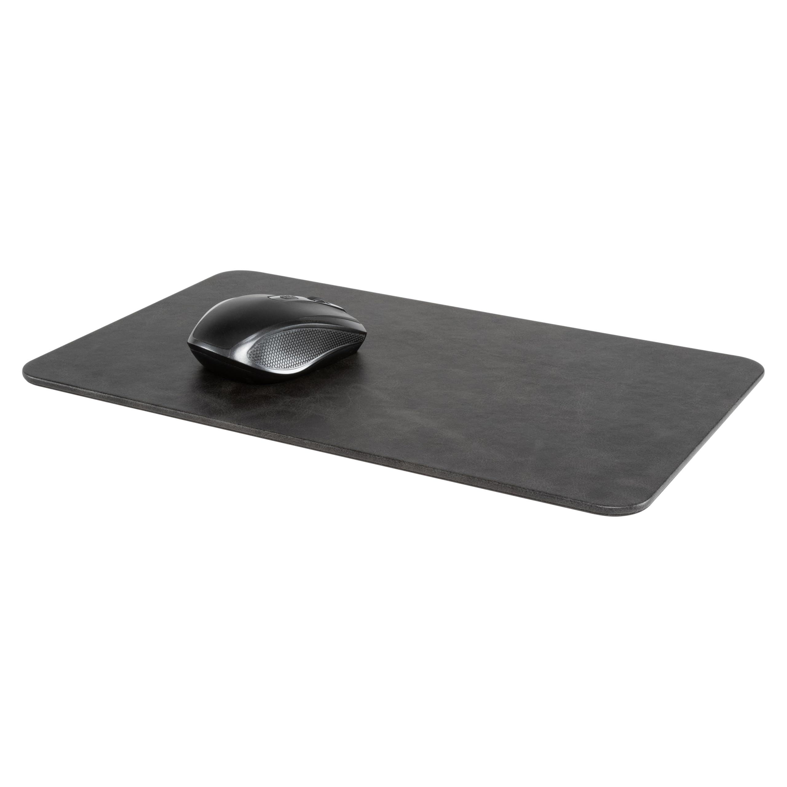 Allsop Tapis de souris en similicuir Noir