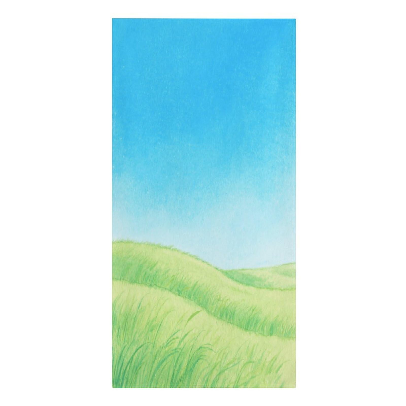 Fekiloot Men's Style Grassland Large Beach Towel, Travel Towel For Adults Wo, Pool Towels For Beach, Camping, Swim Pool, Gym, Sports& Yoga 61.4"X30.3"