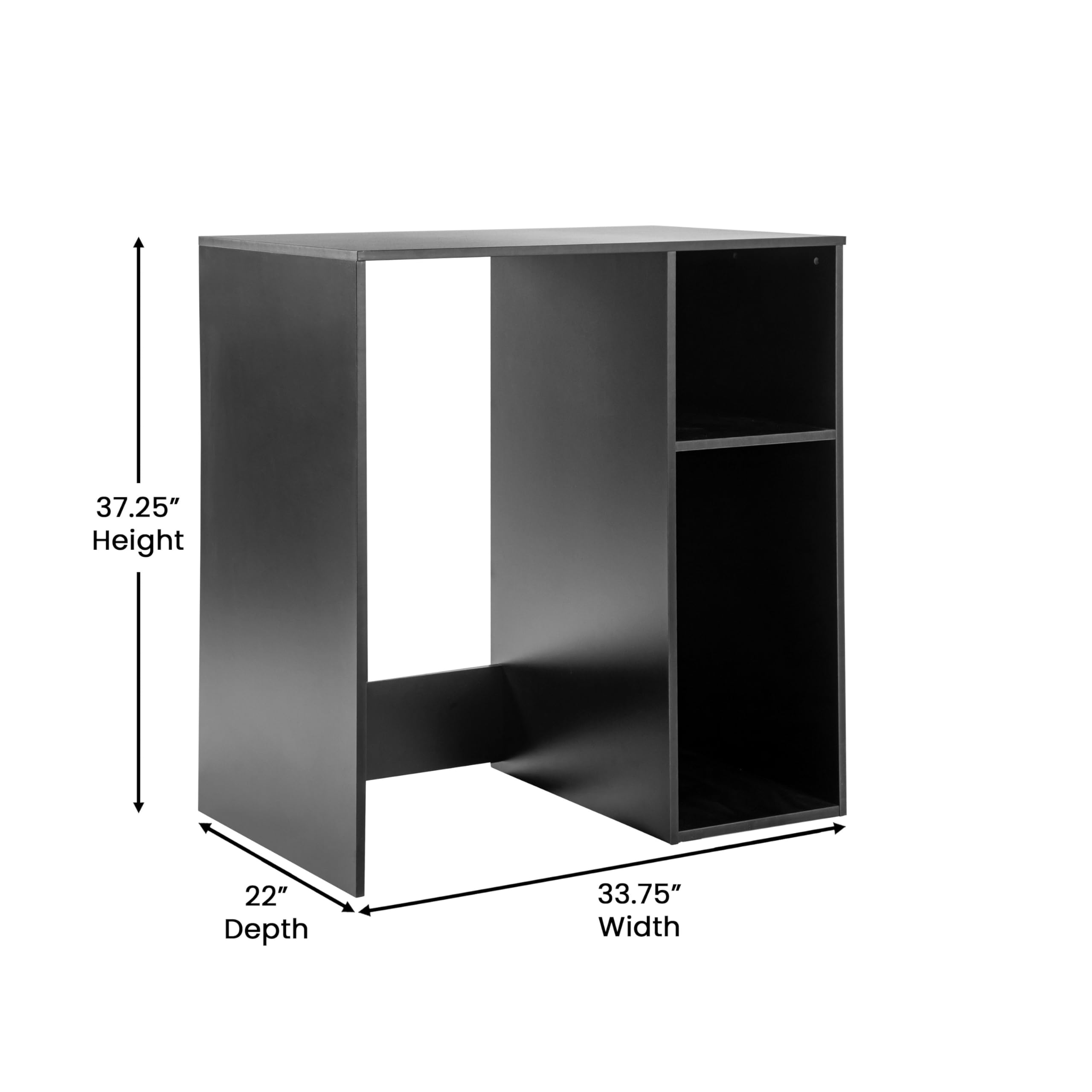 Amazon.com: EMMA + OLIVER Freesia Mini Fridge Over Shelf with