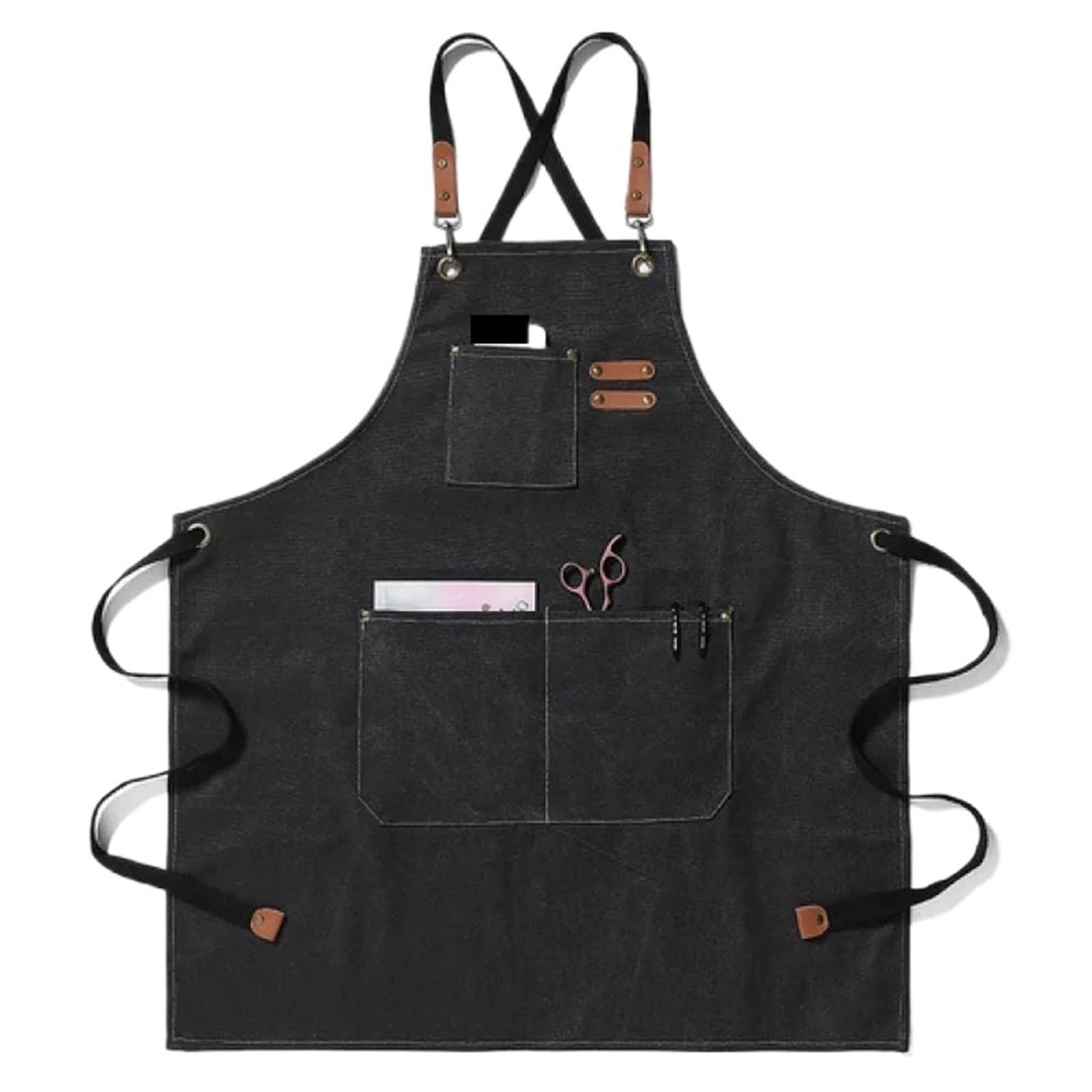 Tablier générique homme femme tabliers en toile vêtements de travail Pour Bricolage