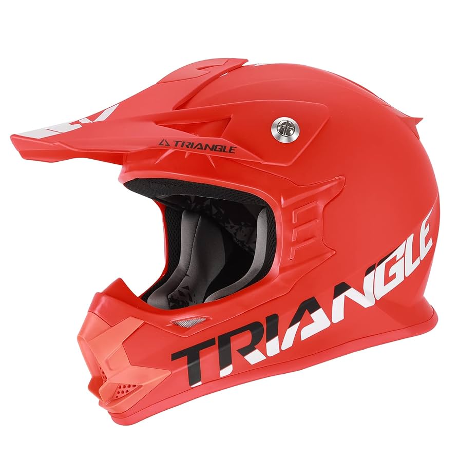 ⭐︎tmo⭐︎ Amazon.com: TRIANGLE Dual Sport Motorcycle Helmet Dirt Bike