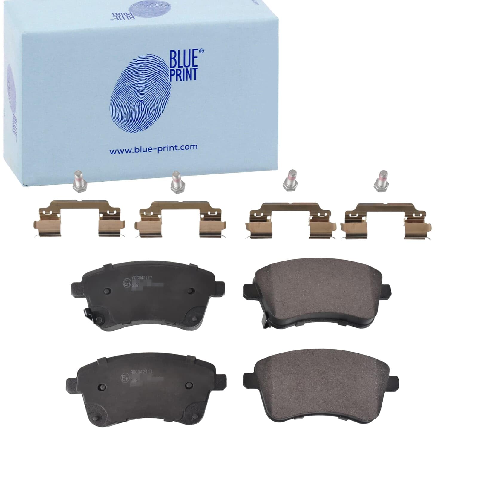 Brake Pads Set fits KIA VENGA YN 1.4D Front 2010 on D4FC Blue Print 581011PA00