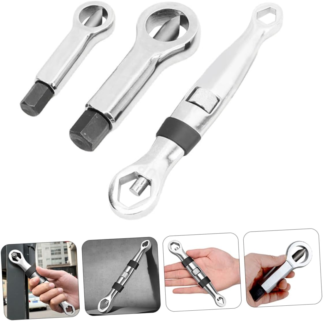 3pcs Nut Separator Splitter Nut Breaker Tool Tools Rusty Auto Repair Easy to Use Hobbyist