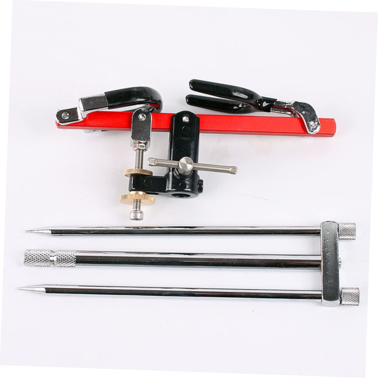 INOOMP Support de Canne à Pêche au Sol Facile à Installer Orientable en Alliage D’aluminium, Léger et Pêche en Mer