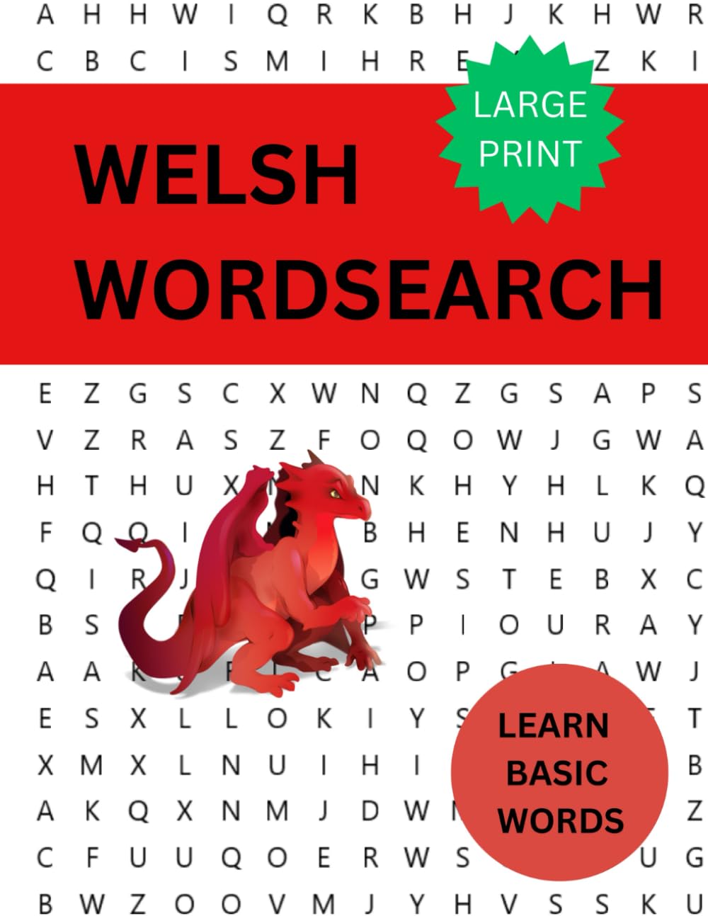 Welsh Word Search: Fun Way to Learn Basic Useful Words