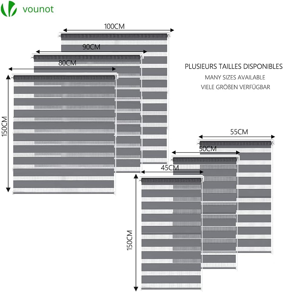 Close-up of the roller blind's chain mechanism