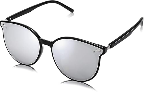 Miniatura 13 de SOJOS - Gafas de sol para mujeres, estilo clásico y moderno 2025, redondas, marco grande, tonos retro vintage SJ2067