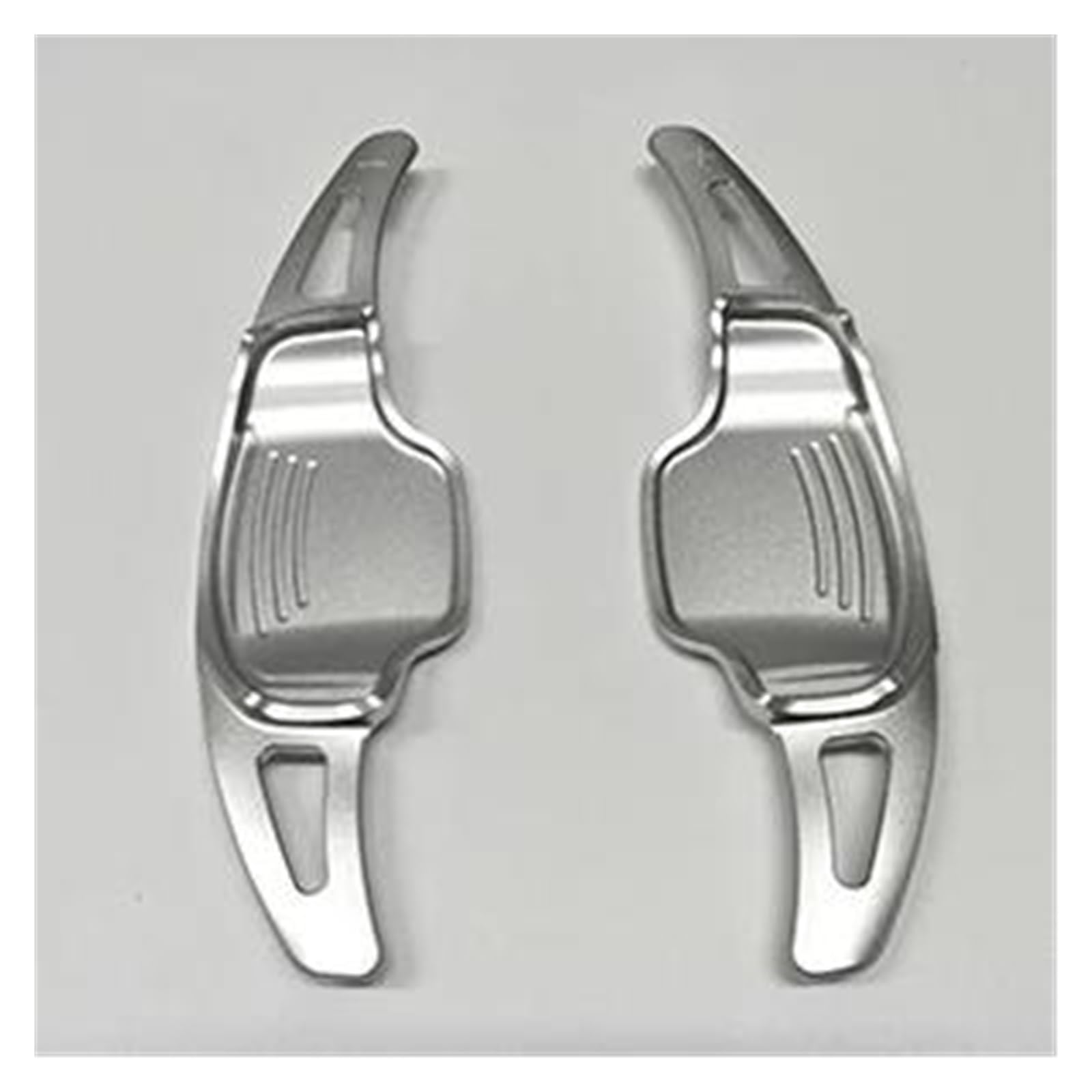 Hatsvtgr Type C Silver Car Steering Wheel Paddle Shift For Cadillac Xts Xt5 Ct6 Ats Ats-L 40T 28T(Type C Silver)