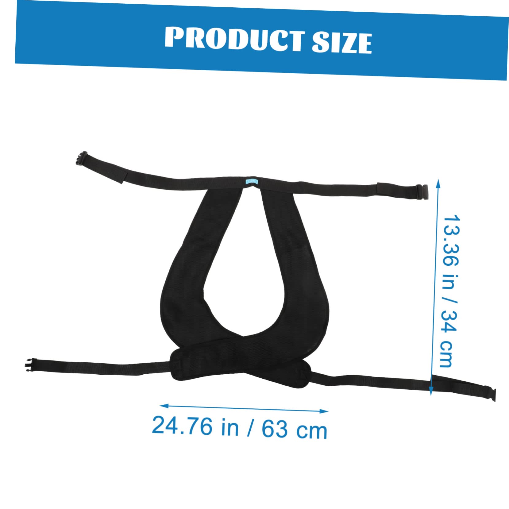 KOMBIUDA Wheelchair Leg Straps Suort for Body Comfortable Fit and Easy Adjustment