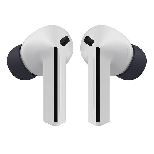Samsung Galaxy Buds 3 FE (2025) True Wireless Bluetooth Earbuds, Active Noise Cancellation, Powerful Sound, Clear Calls, Long Lasting Battery, Hands Free AI, Gray [US Version, 2 Year Warranty]