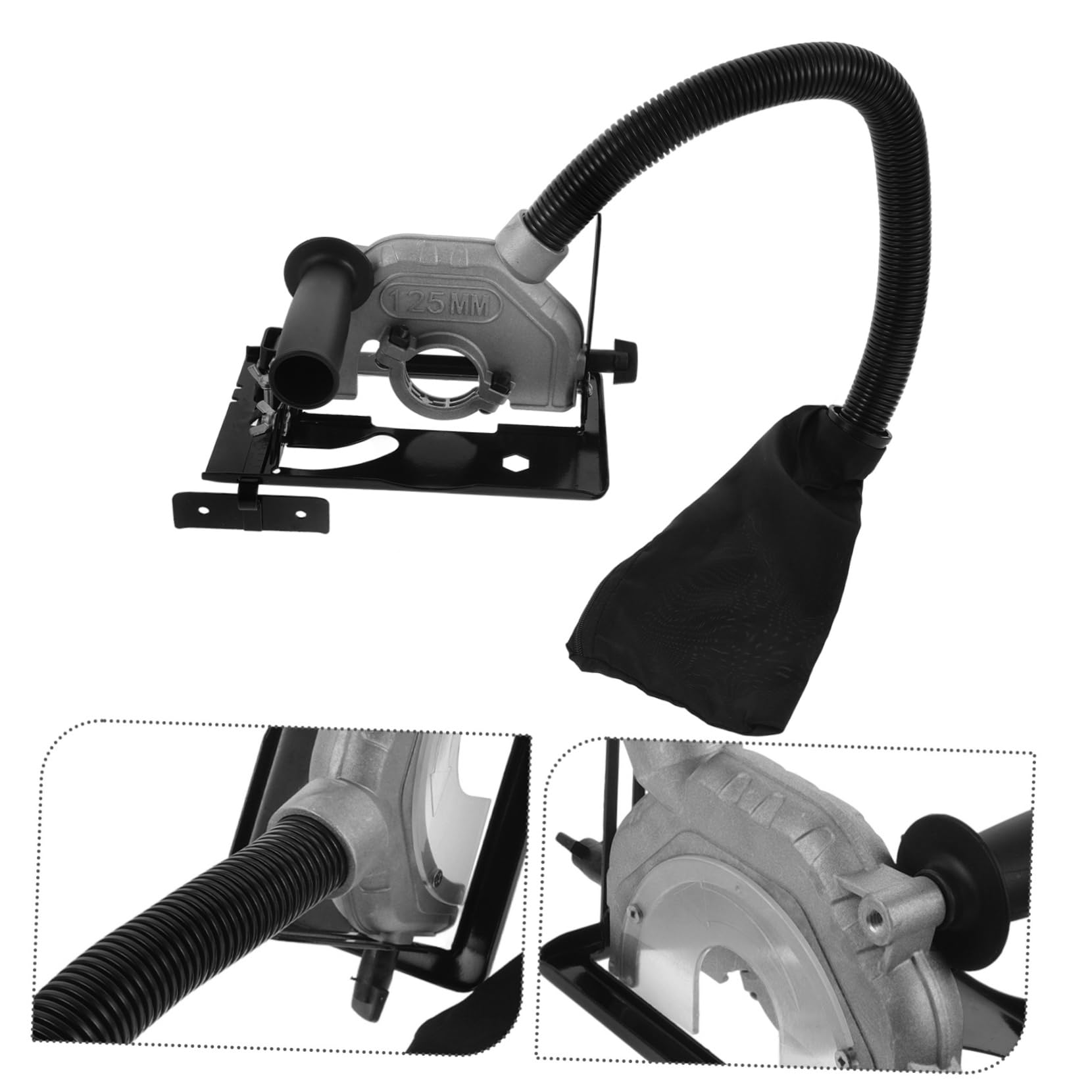 PRETYZOOM Soporte para Amoladora Angular de Base Fija para Soporte Angular para Trabajos de Corte y Pulido Talleres o Taller de Bricolaje