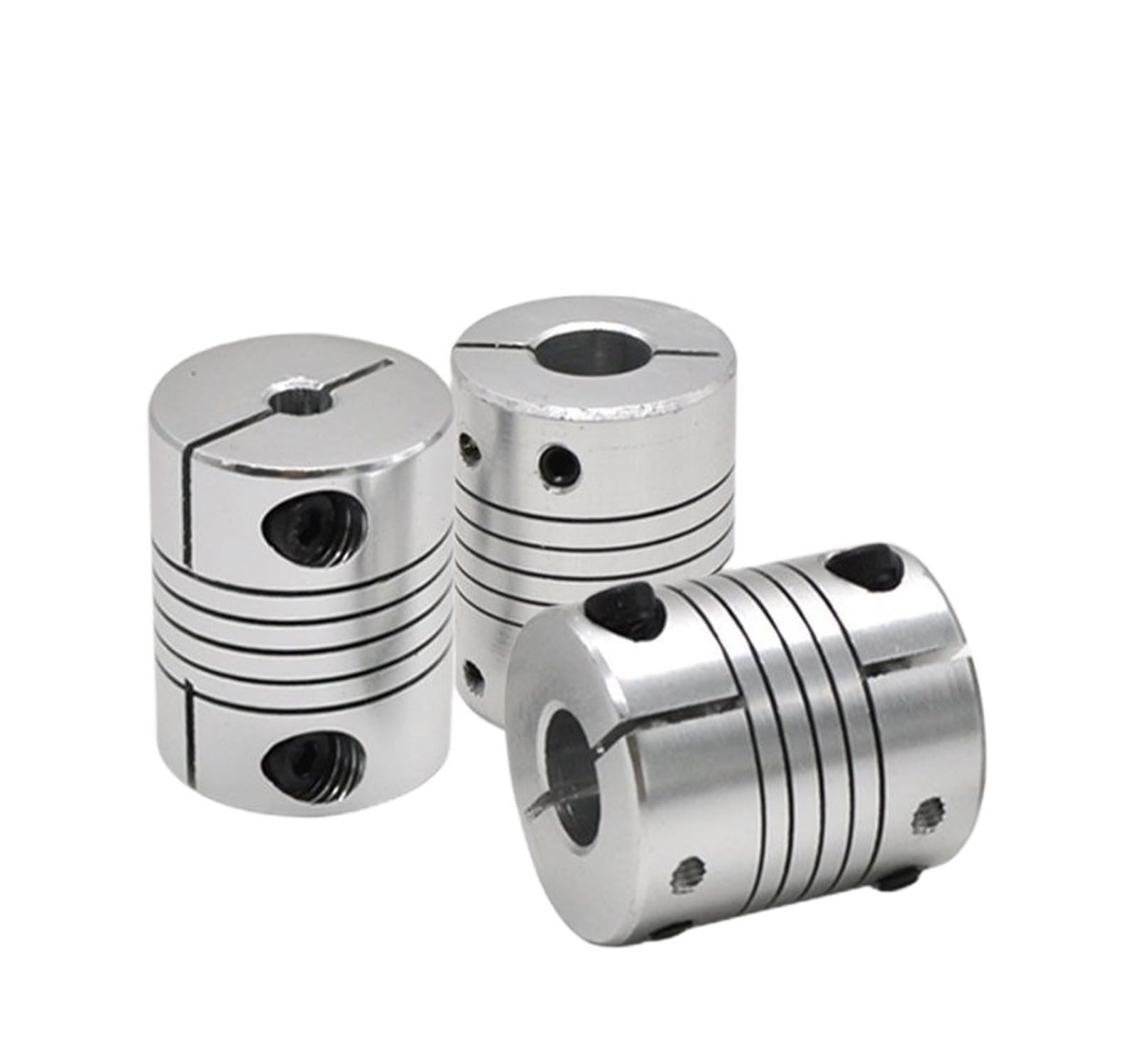 Accouplement d'arbre Rigide en Aluminium 1 pièces D40L50 Accouplement d'arbre en Alliage d'aluminium connecteur de Moteur de coupleur Flexible (Size : 17mm-22mm)