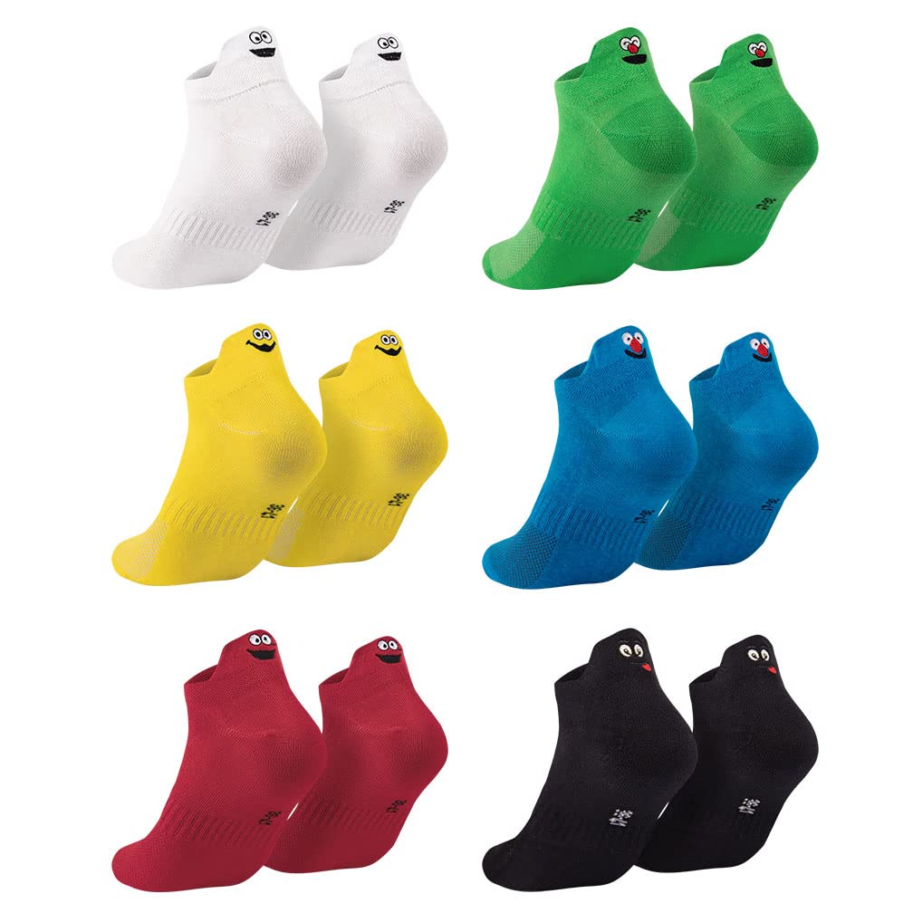 Sockenversandhandel Trainer Socks (3 Pairs) Smileys Sports Socks 42-47 Yellow