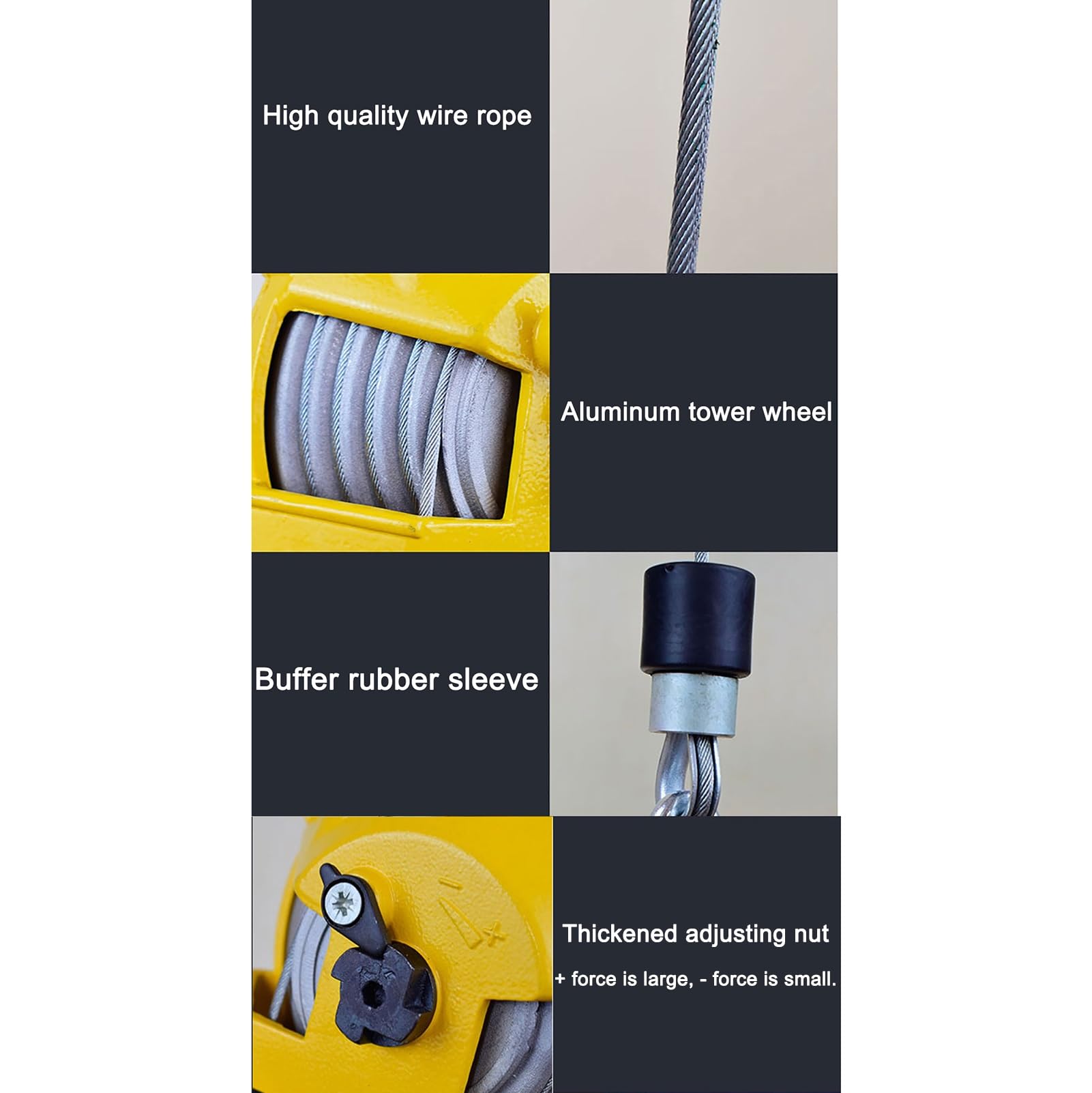 Equilibrador de herramientas de resorte retráctil resistente de 60 a 70 kg, soporte de herramientas de autobloqueo para colgar, transportar y quitar herramientas, equilibrador de herramientas duradero