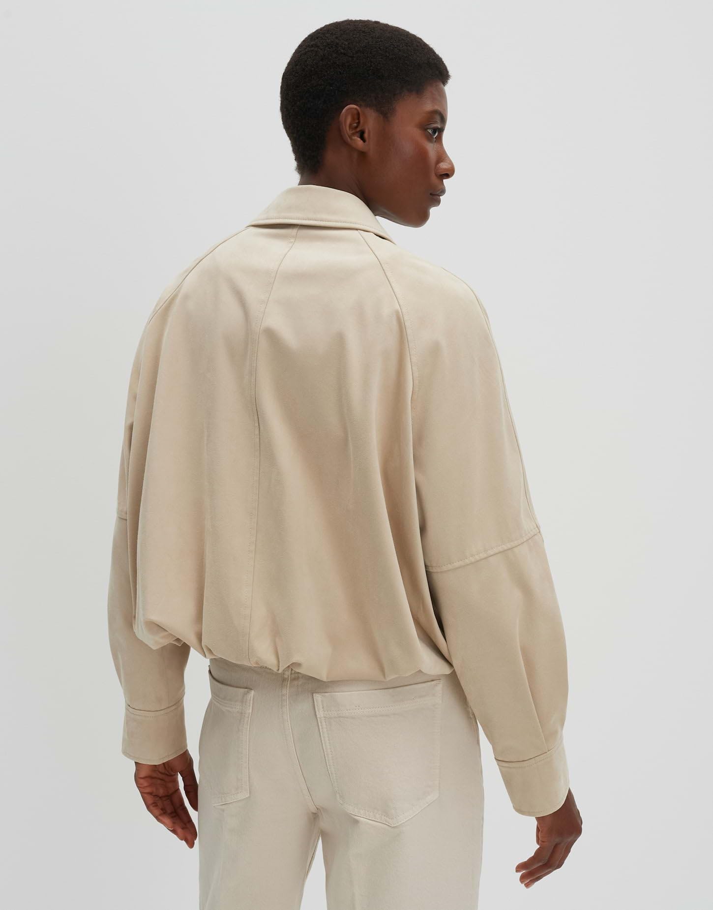 someday Damen Jacke | Blousonjacke in Wildlederoptik Regular Fit