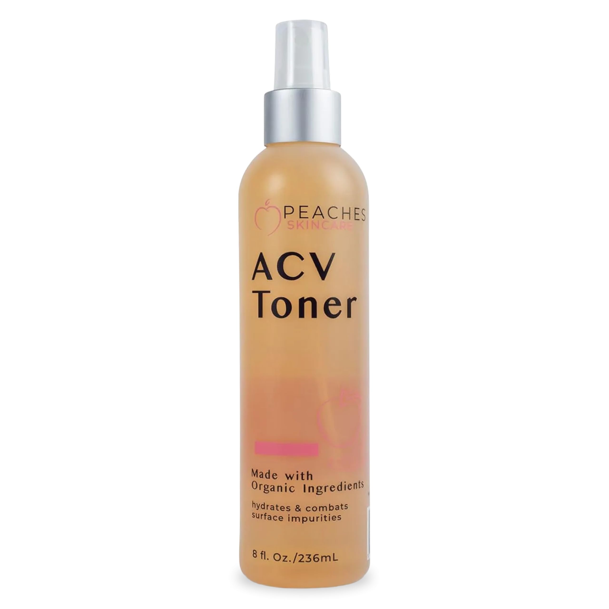 Vegan Facial Toner with Citrus Extracts – Gently Exfoliates and Targets Acne and Blemishes – Apple Cider Vinegar Face Toner (8 oz)