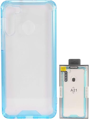 Para Samsung Galaxy A21 (SM-A215) - Funda para teléfono - AC4 Azul