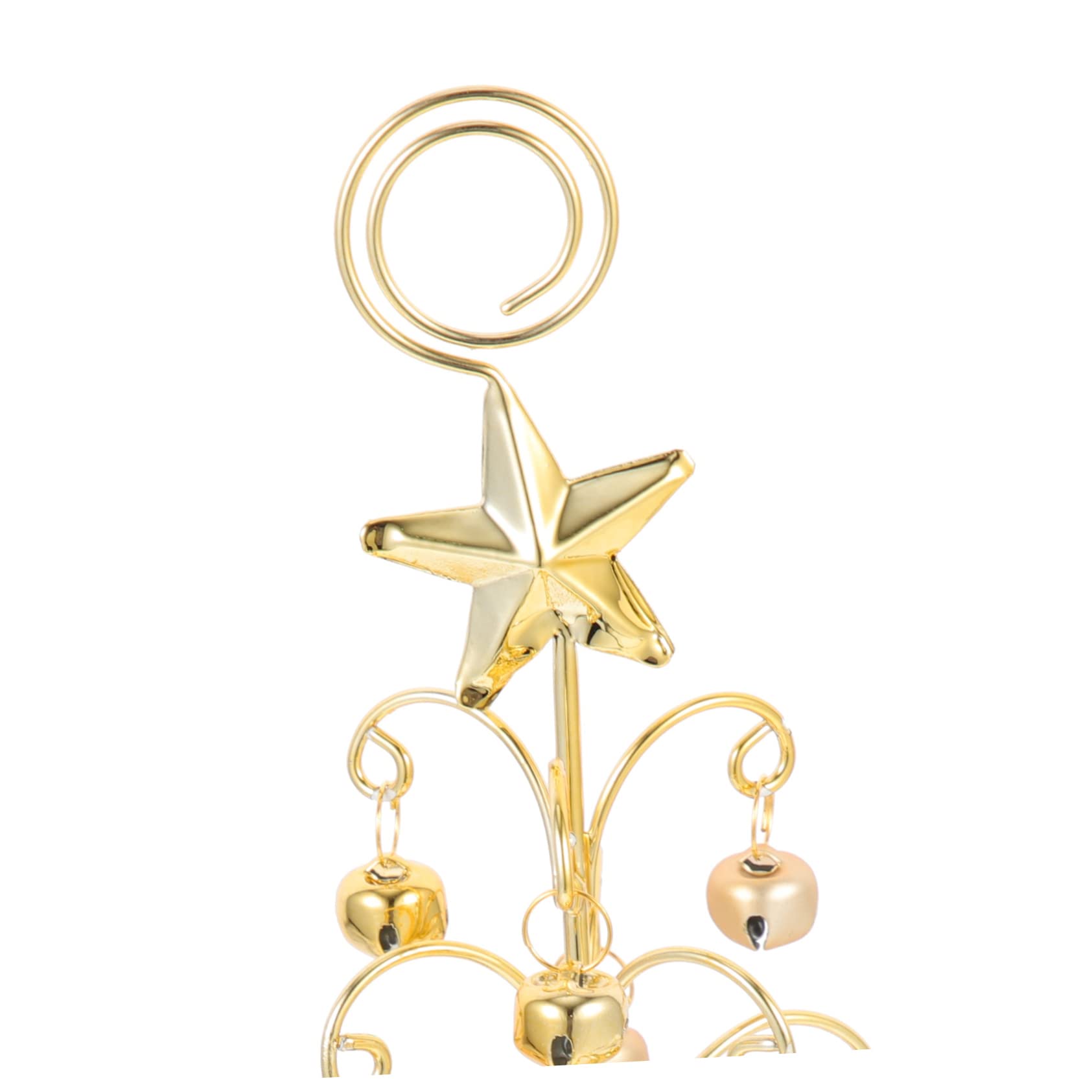 Alipis 5 Pz Porta biglietti natalizi segnaposto segnaposti clip numero tavola di natale fermagli per foto clip ospite carte cartelli matrimonio clip numero di tavolo porta appunti