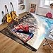 JWXF Spiderman Enfants Tapis De Jeu Pépinière Tapis Tapis De Sol Impression 3D Tapis Chambre Salle De Bain Cuisine Tapis Enfants Paillassons pour Garçons Enfants (Color : 02, Size : 120x160cm)