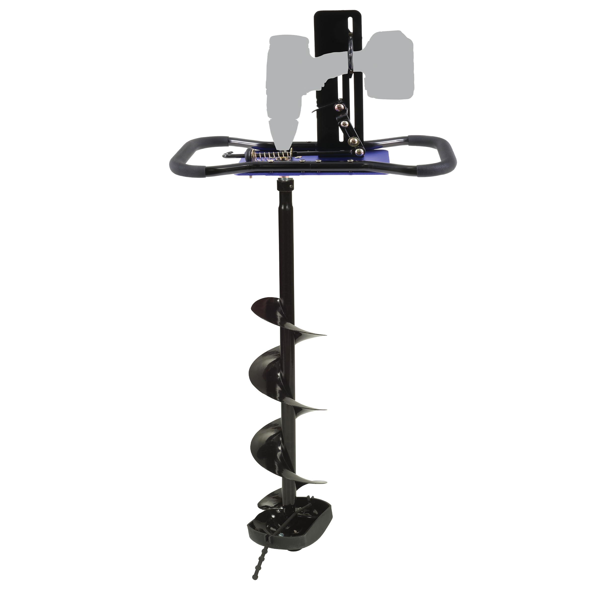 Clam Drill Plate Pro Auger Combo Kit 6 inch