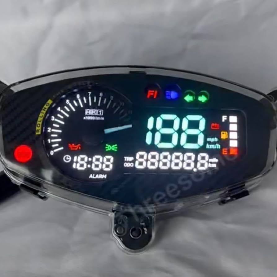 アドレスv125 メーター　デジタルメーター　アドレスv125g 武川　ではない 武川メーターのカスタムと補修（スズキ アドレスV125G）by まっ