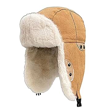貂毛の帽子 Amazon.co.jp: 毛皮の冬のトラッパーハット、フェイクファー
