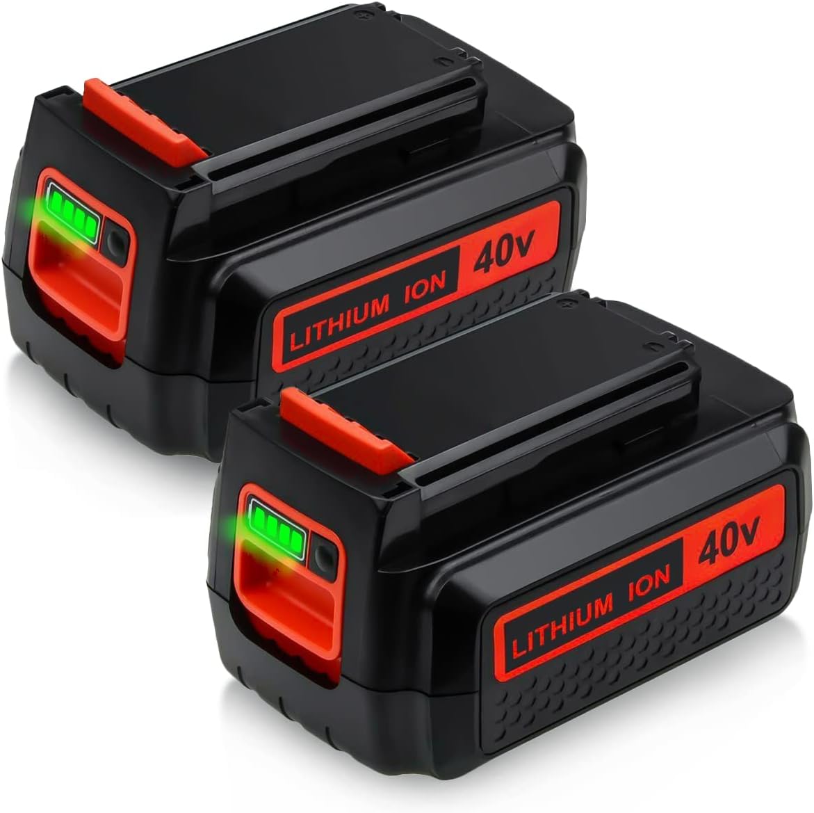 2 Pack 40 Volt MAX 3.0Ah LBXR36 Replacement Battery for Black&Decker