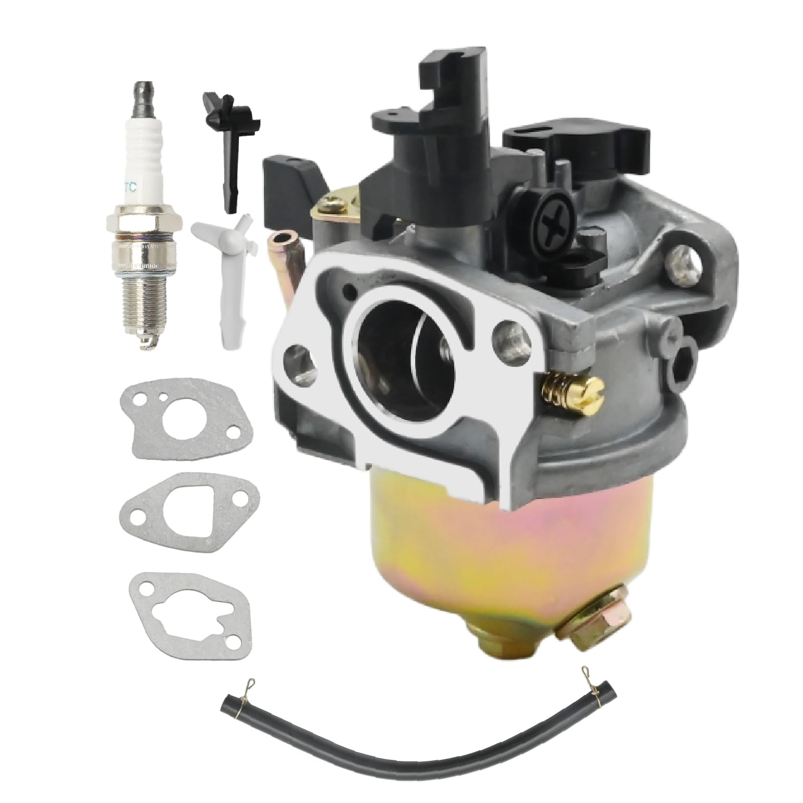 Carburetor Carb Replacement for Coleman Powersports 196cc CT200U CT200U-EX, Replacement for Baja Motorsports 163cc 5.5HP with Gasket Fuel Filter