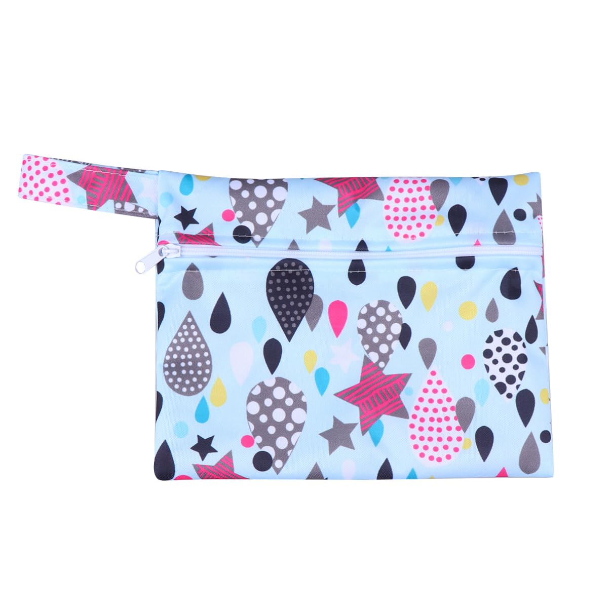 8pezzi Assorbenti Igienici Lavabili Bambù Design Traspirante Con Sacchetto Completo Per Donne Colori