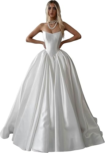 Mermaid Lace Wedding Dresses for Bride 2026 Boho A-Line Bridal Dresses for Women V Neck Wedding Gowns