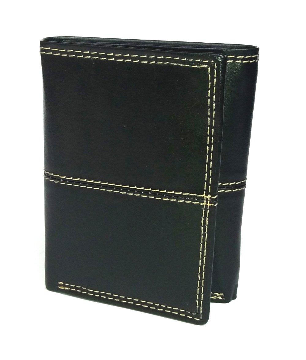 Buy Kapi Black Trifold Mens Wallet (KP 142) at Amazon.in