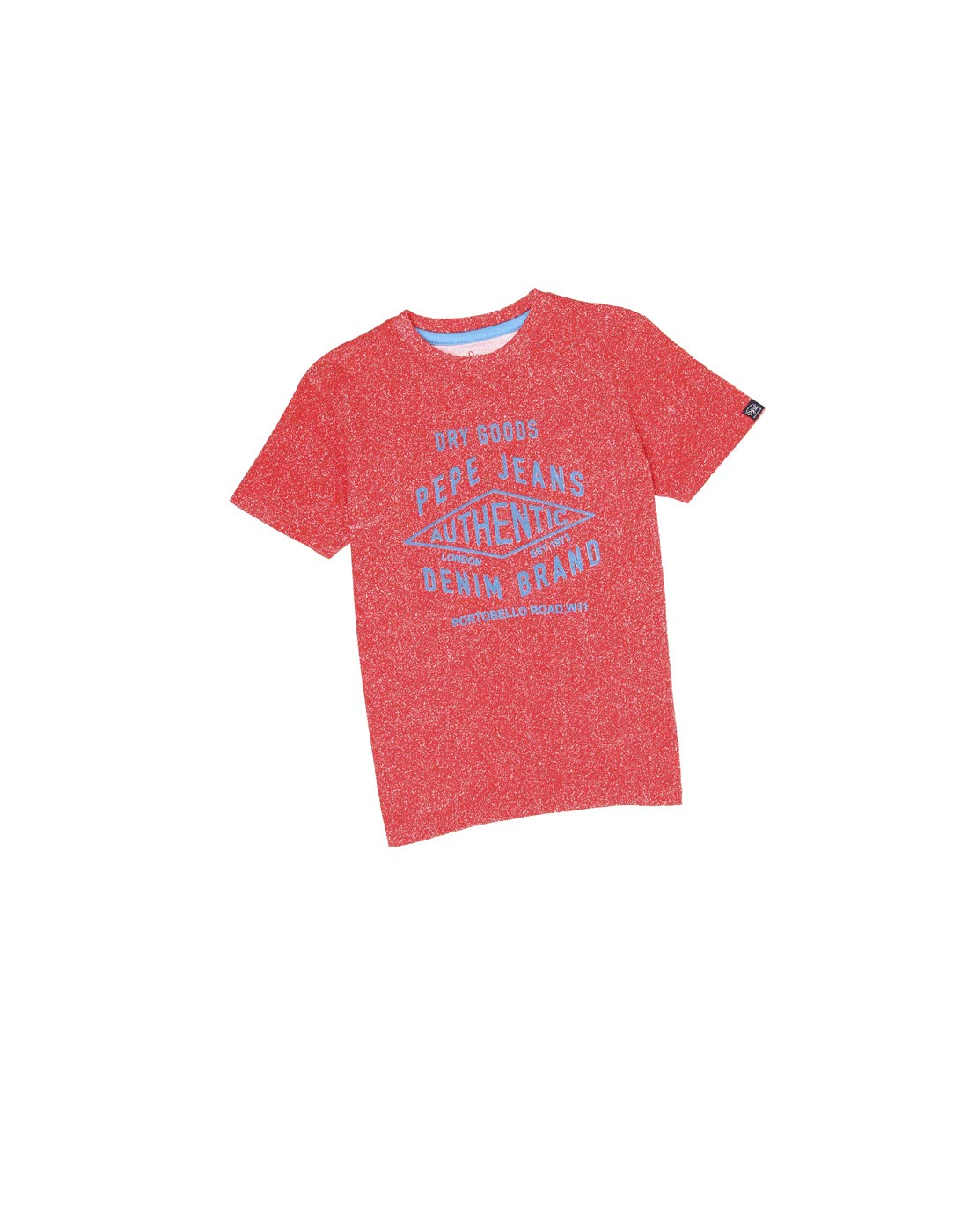 Pepe Jeans Kids Boys Half Sleeve Round Neck Red Tshirt