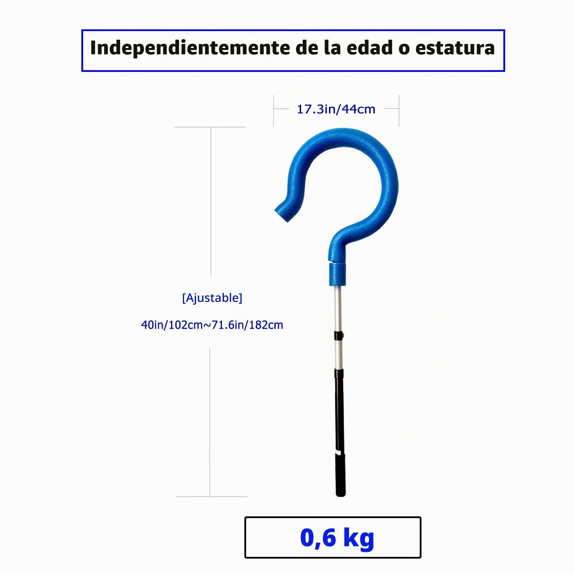 Volleyball Spike Trainer SPT5005 - Un Duradero, Ligero y Bonito Gancho con un Gran Signo de interrogación - Sujeta la Pelota para Ejercicios de saque o golpeo con sensación Real