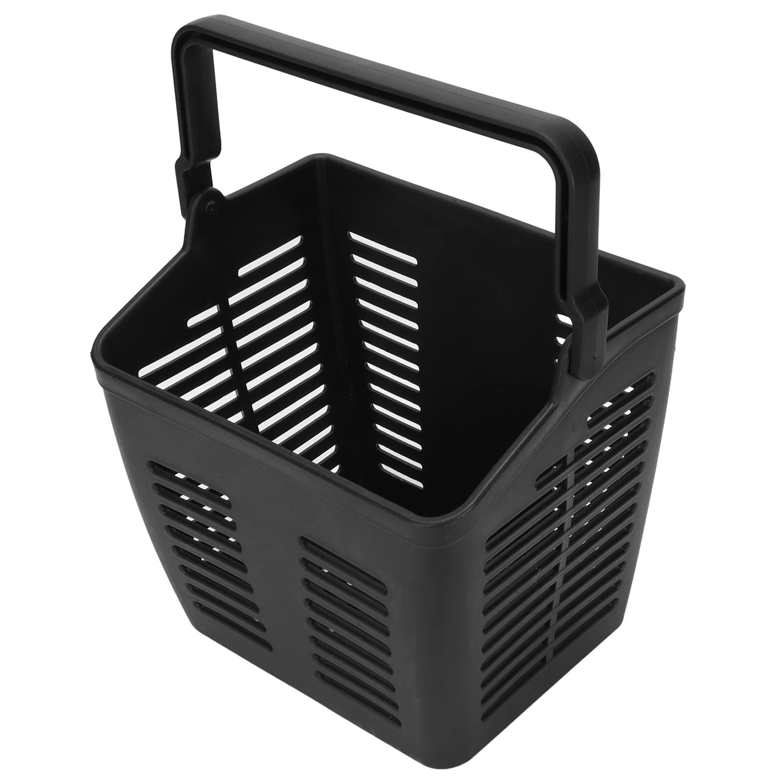Cesta universal de movilidad para scooter, accesorios delanteros para scooter, cesta de asa de alta capacidad para compras y viajes, material ABS duradero con fácil instalación para