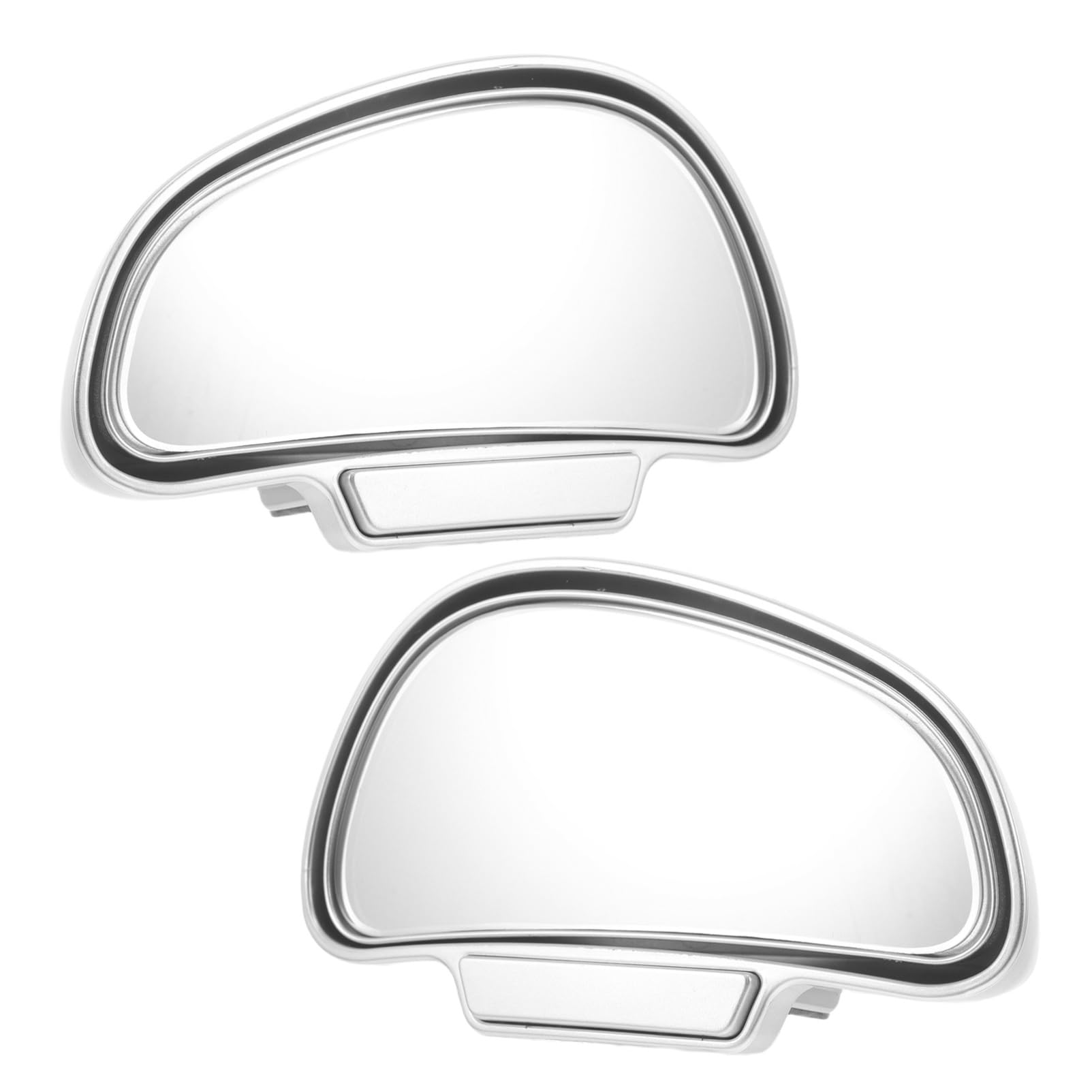 Beatifufu 2pcs Adjustable Car Side Mirror Wide Angle Rearview Mirror for Cars Curved Design Easy to Install Enhances Safety