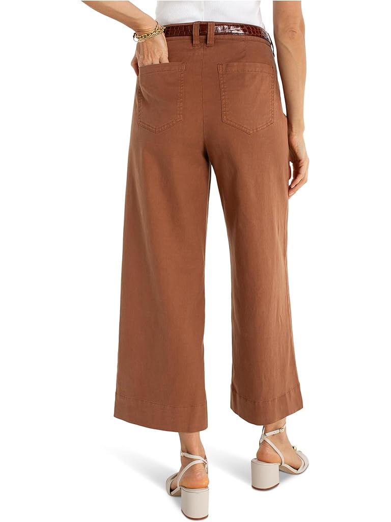 Taupe Liverpool Los Angeles High-rise Crop Wide Leg Pant 26" Inseam