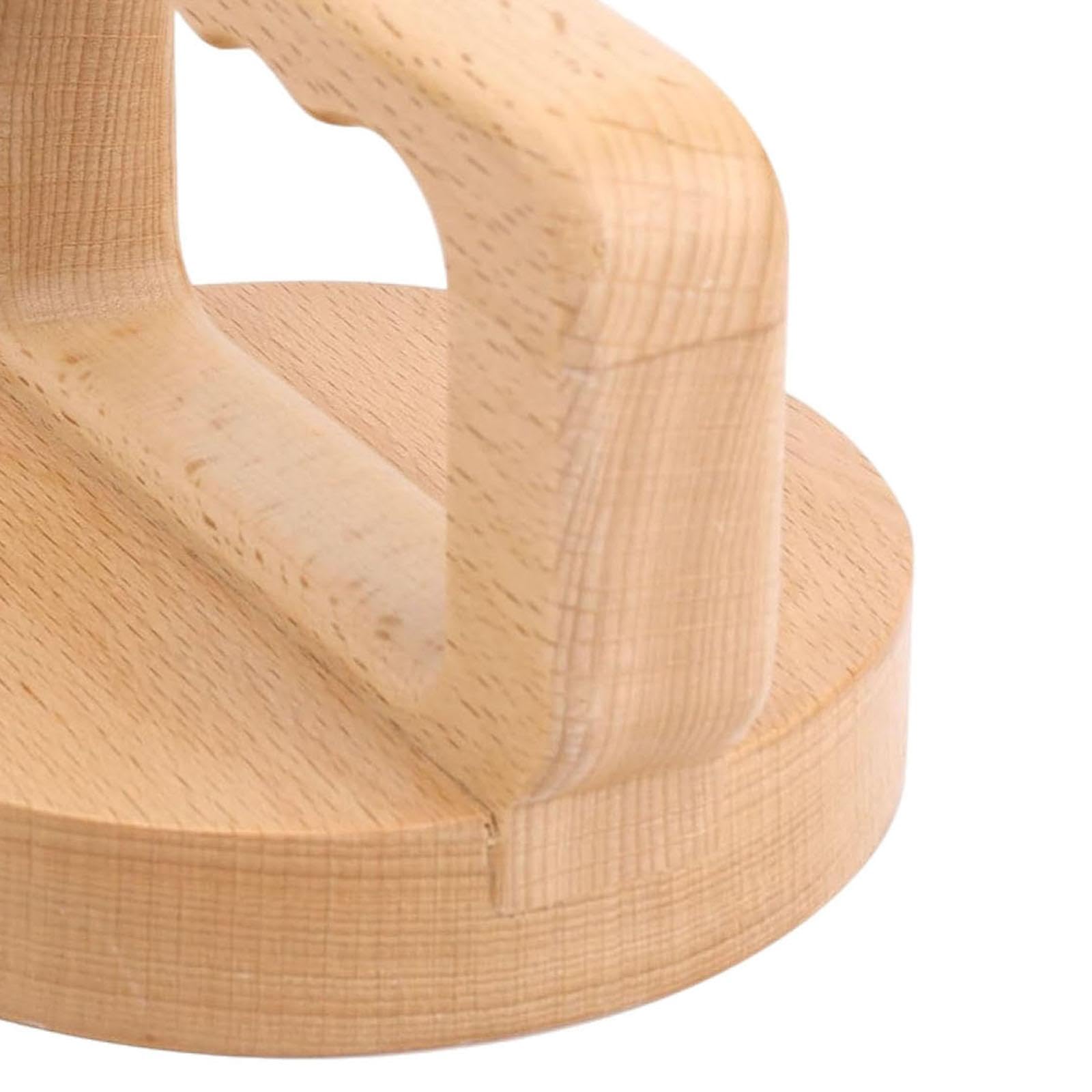 Badiman Wood Baren for Printmaking Block Printmaking Baren Easy to Clean Beech Versatile Hand Printing Tool for Linocut Painting, Ergonomic Handle