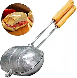 Forma sanduicheira aluminio pão frances misto bauru p sanduiche caseiro