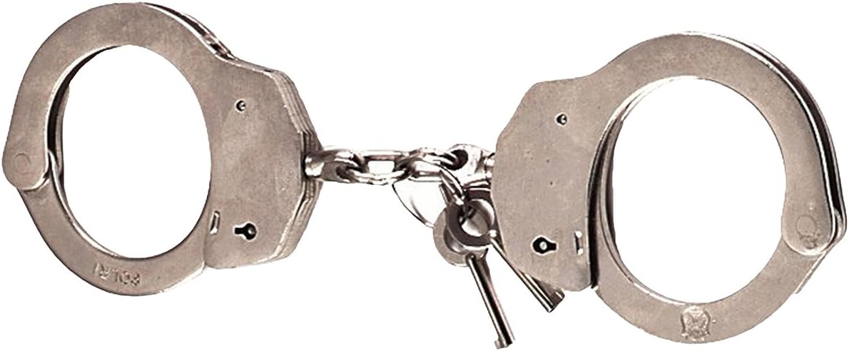 Rothco Double Lock Handcuff/Steel-Nickel Plated