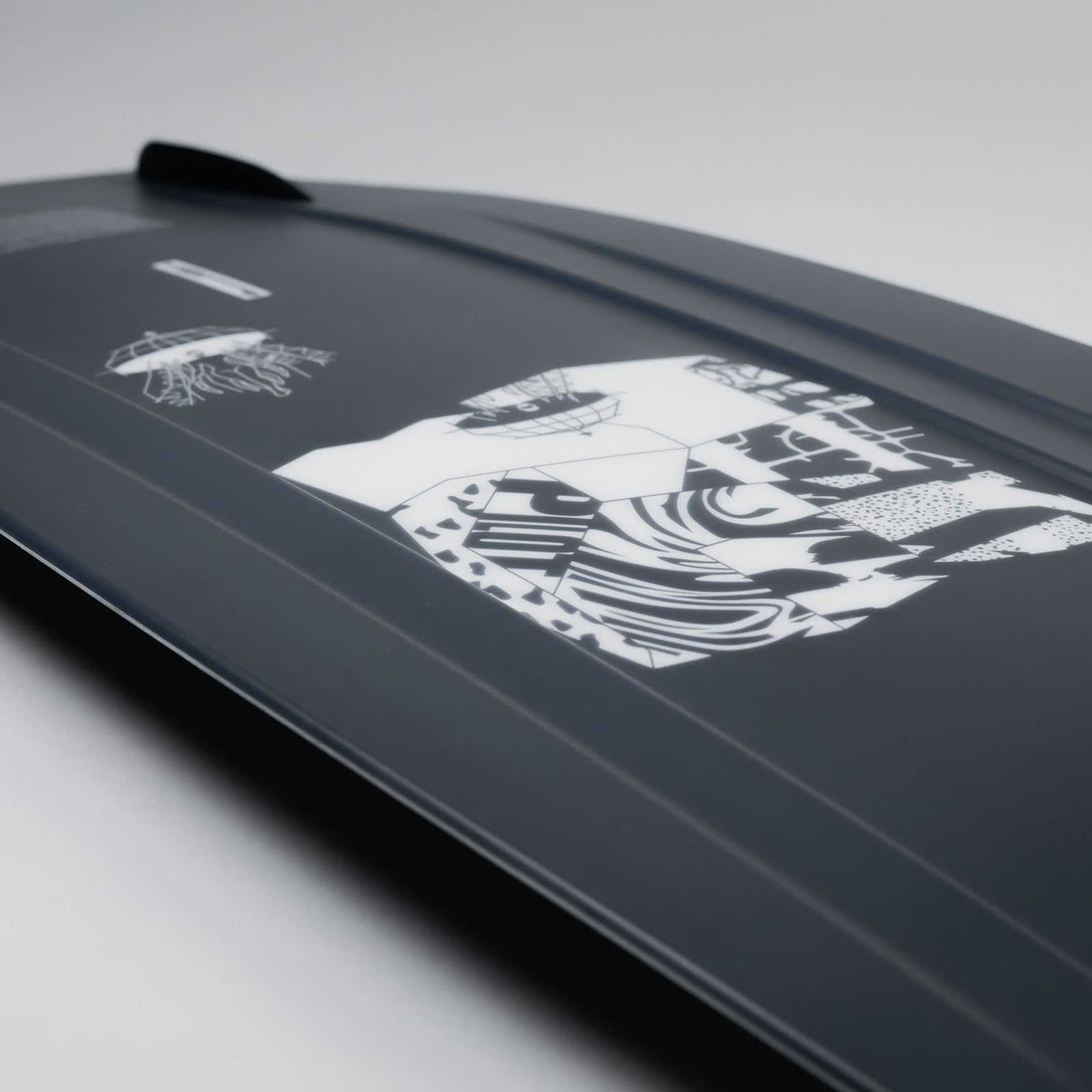 MESLE Wakeboard Set Pilot mit Duro Bindung, Wakeboard für Boot & Seilbahn mit Grind Base, Board für Fortgeschrittene