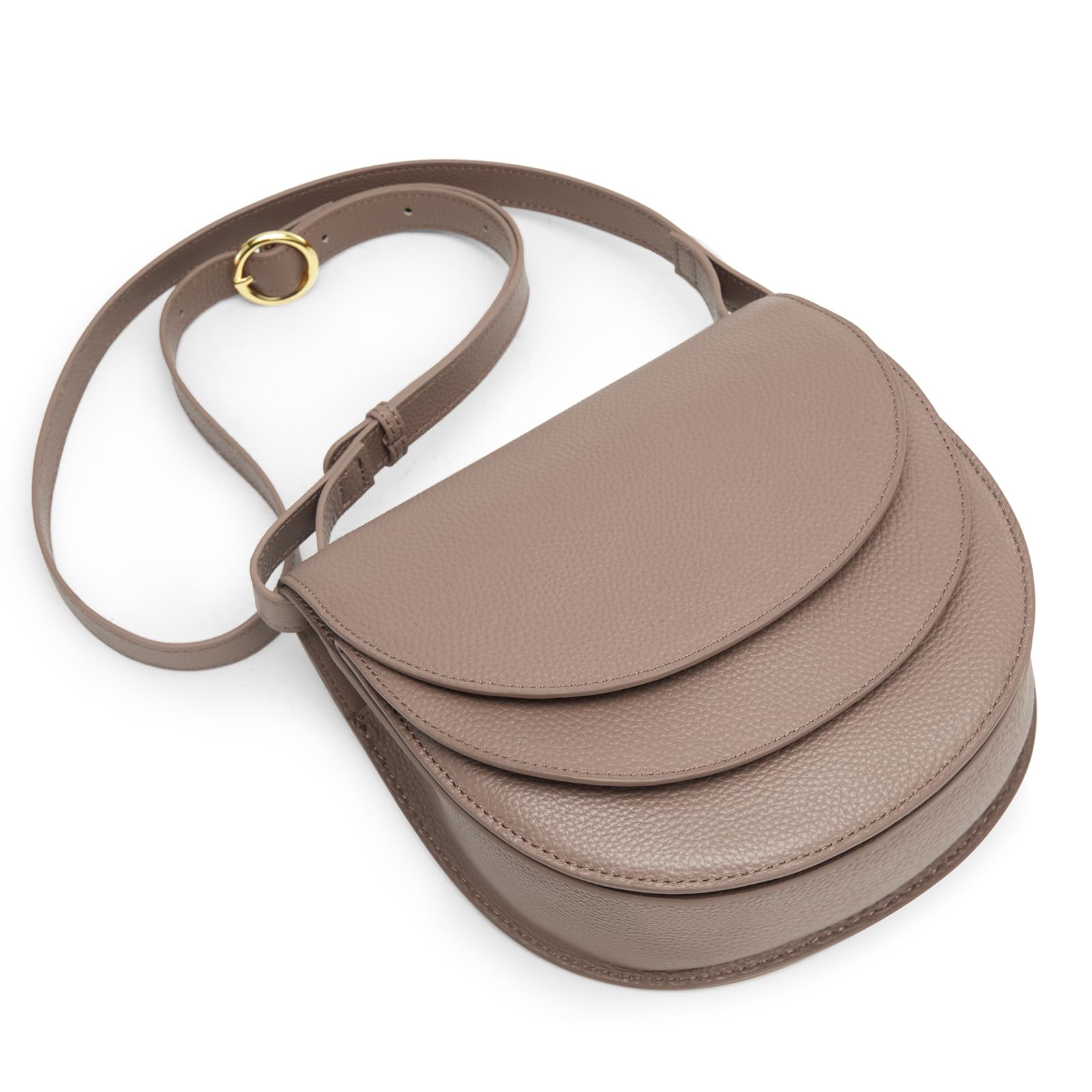 Kattee Leather Crossbody Bags for Women Purse, Small Travel Cross Body Shoulder Bags Purses for Women Trendy Designer Handbag