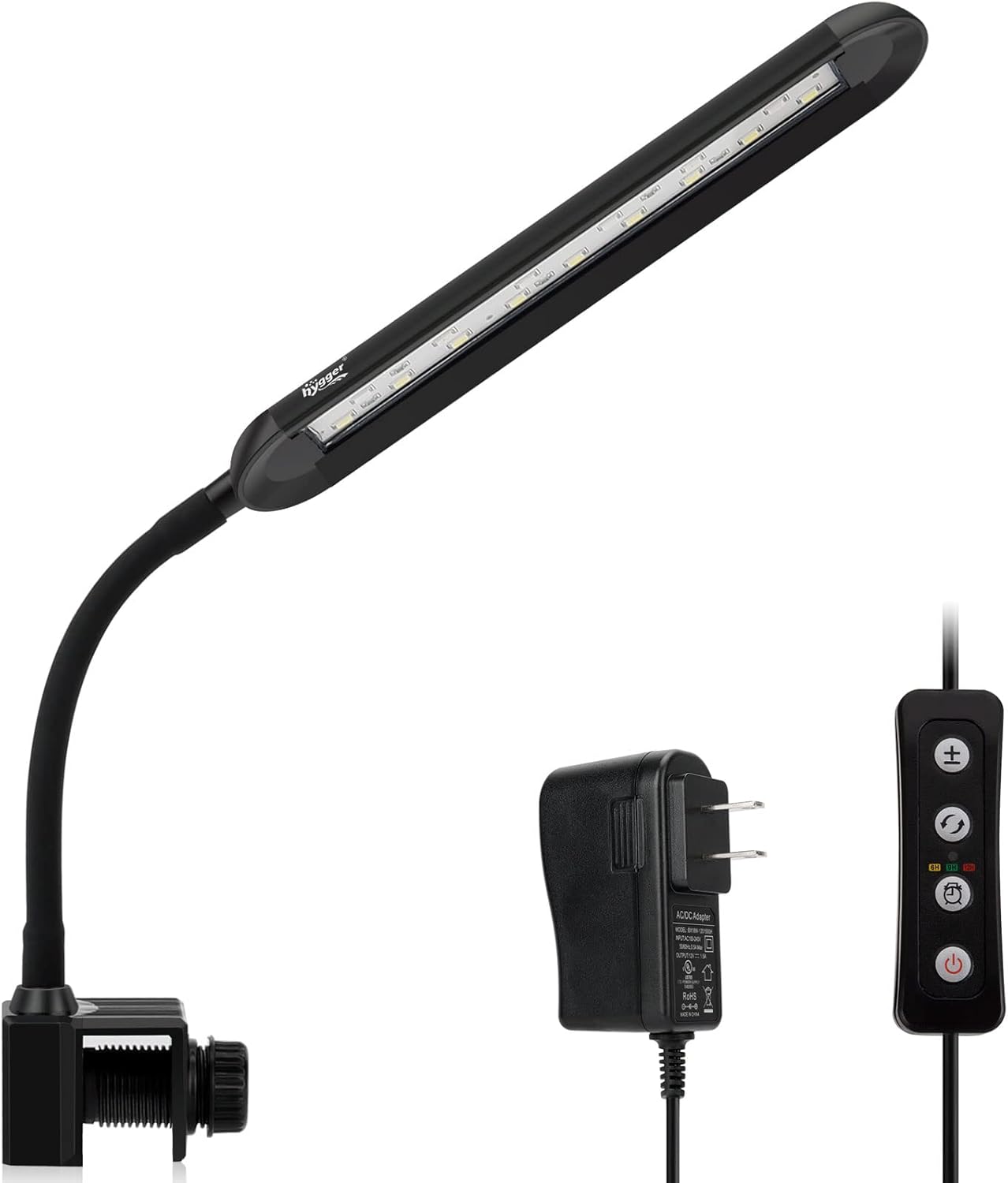 hygger 510 Gallon Nano Tank Mini Clipon Aquarium Light