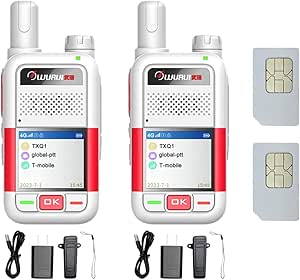 Wurui TXQ K300 Global-ptt 4G POC Walkie Talkie For Adults Long Range Intercom 1000 - View #8