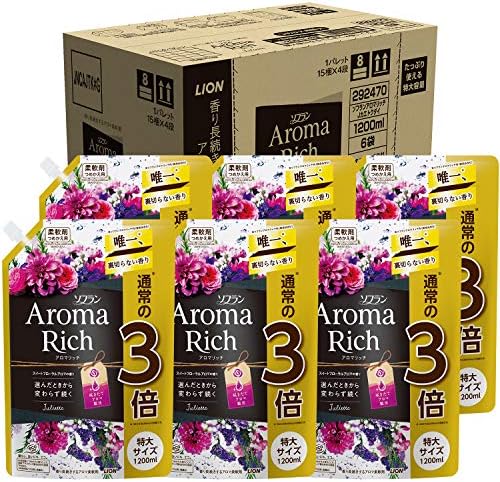 Amazon.co.jp: 【ケース販売 大容量】ソフラン アロマリッチ