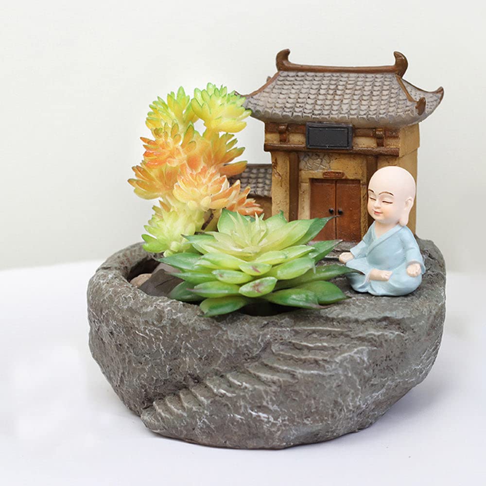 Sovincraft Monk House Flower pots,Pen Holder maded by Resin for Home Decor. (B0BJTS18WV) Amazon Price History, Amazon Price Tracker